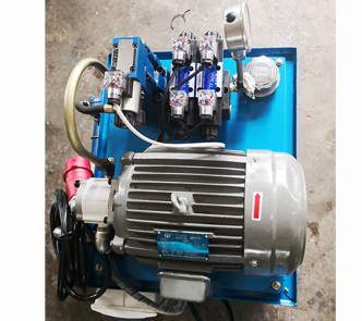 威海2.2KW2組型封膠針液壓站